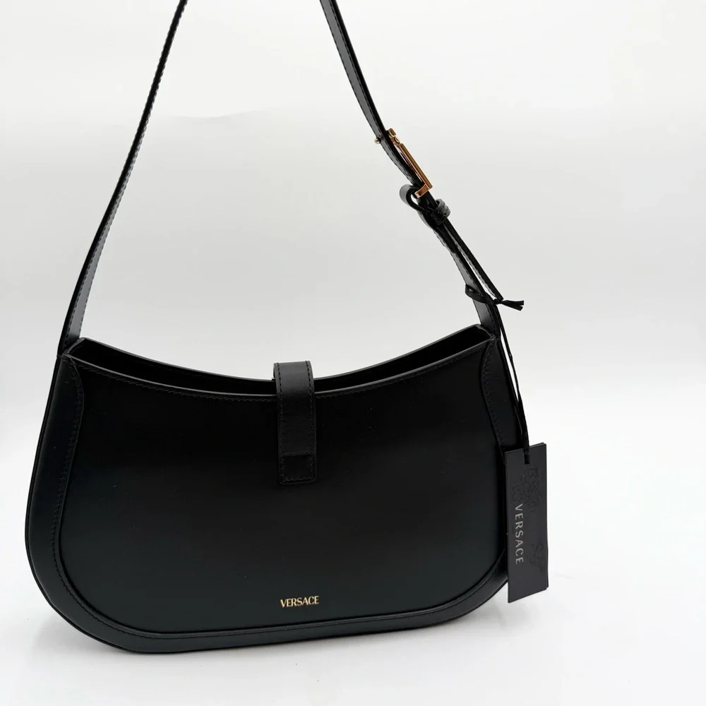SOLD Versace La Greca Large Hobo Bag - Picture 3 of 10